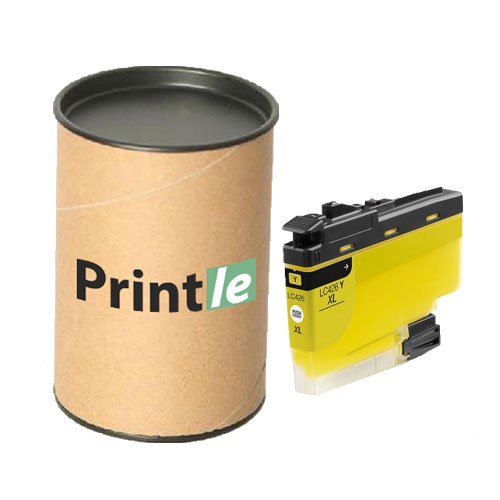 Brother LC-426XLY kasetė yellow/geltona 5000psl (Printle) LC426XL (su mikroschema)