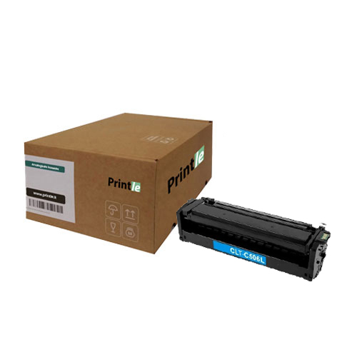 Samsung CLT-C506L (SU038A) kasetė mėlyna 3500psl (Printle) CLTC506L (su mikroschema)