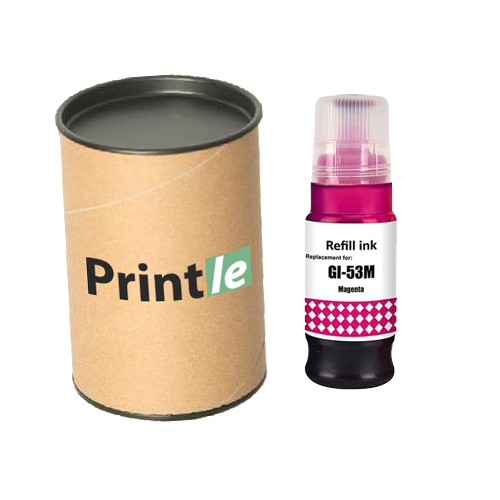 Canon GI-53M (4681C001) purpurinė/magenta 60ml (Printle) GI53M (su mikroschema)