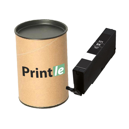 Canon CLI-531BK (6118C001) juoda/black 20ml (Printle) CLI531BK (su mikroschema)