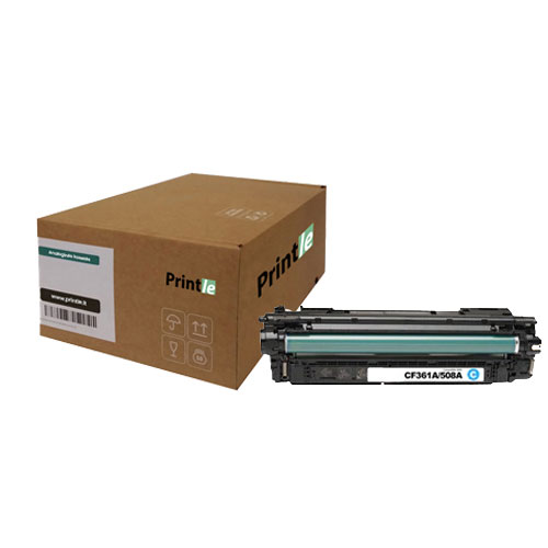 HP 508A (CF361A) kasetė cyan/žydra 5000psl (Printle) (su mikroschema)