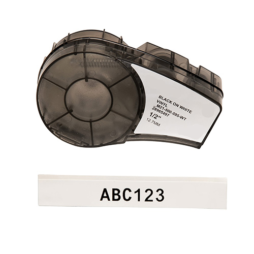 Brady M21-500-595-WT lipni analoginė juostelė 6,4m x 12,7mm