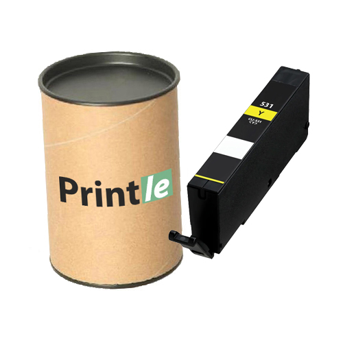 Canon CLI-531Y (6121C001) geltona/yellow 9.4ml (Printle) CLI531Y (su mikroschema)