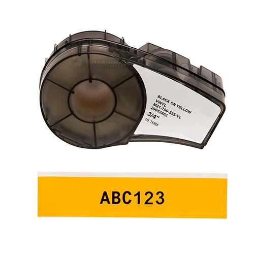 Brady M21-750-595-YL lipni analoginė juostelė 6,4m x 19,1mm
