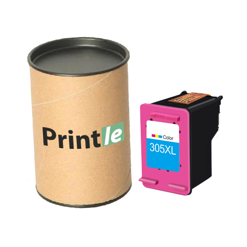 HP 305XL (3YM63AE) kasetė spalvota/color 350psl (Printle)  (su mikroschema)