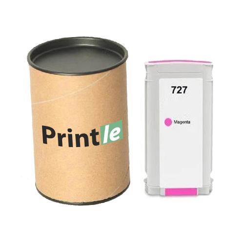 HP 727 (B3P20A) kasetė raudona 130ml (Printle)  (su mikroschema)