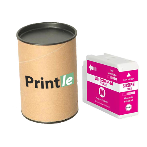 Epson SJIC36P-M (C13T44C340) raudona/magenta 80ml (Printle) SJIC36PM (su mikroschema)