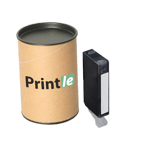 Canon CLI-521BK (2933B001) kasetė juoda 9ml (Printle) CLI521BK (su mikroschema)