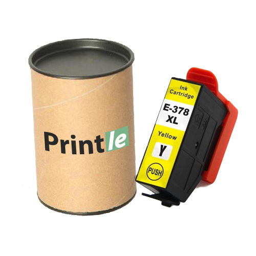Epson 378XL (C13T37944010) geltona/yellow 830psl (Printle)  (su mikroschema)