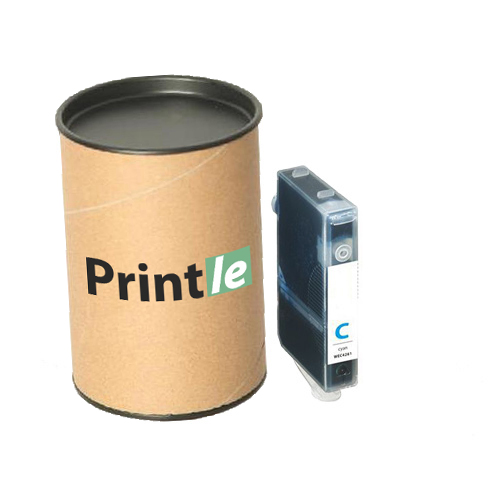 Canon CLI-526C (4541B001) kasetė žydra 687psl (Printle) CLI526C (su mikroschema)