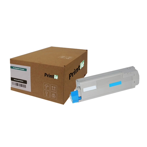 OKI 46490607 kasetė cyan/žydra 6000psl (Printle)  (su mikroschema)