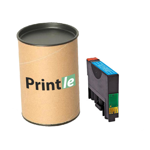 Epson T0712 (C13T07124012) kasetė žydra/cyan 495psl (Printle)  (su mikroschema)