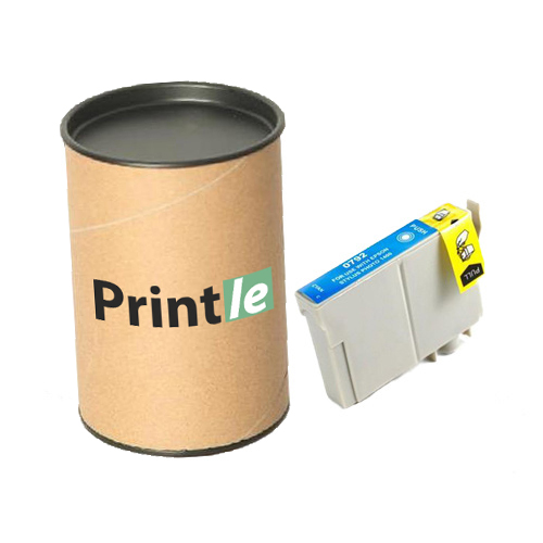 Epson T0792 (C13T07924010) kasetė žydra/cyan 17ml (Printle)  (su mikroschema)