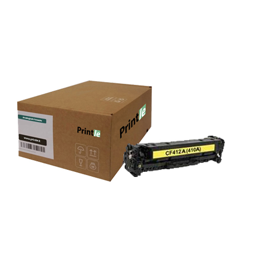 HP 410A (CF412A) kasetė geltona/yellow 2300psl (Printle)  (su mikroschema)