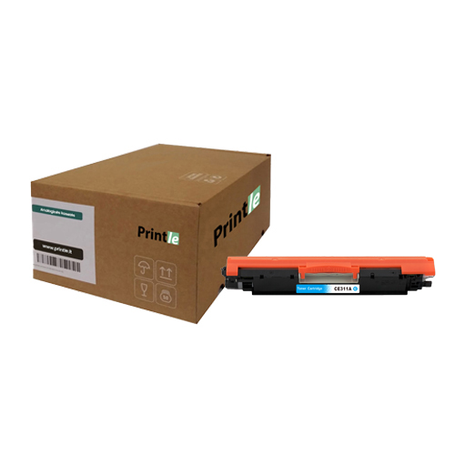 HP 126A (CE311A) cyan/žydra 1000psl (Printle)  (su mikroschema)