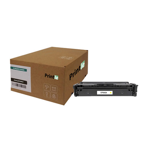 HP 203A (CF542A) kasetė geltona/yellow 1300psl (Printle)  (su mikroschema)