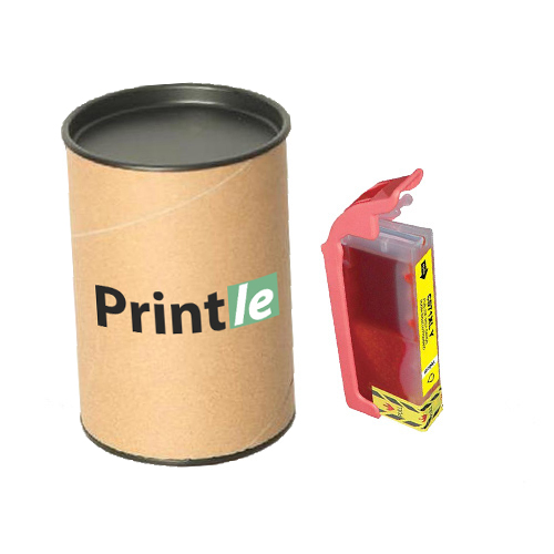 Canon CLI-571Y XL (0334C001) kasetė geltona 680psl (Printle) CLI-571 (su mikroschema)