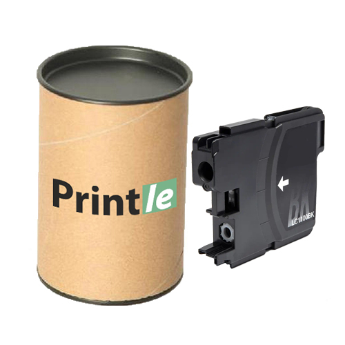 Brother LC-1100BK kasetė juoda/black 628psl (Printle) LC1100BK (su mikroschema)