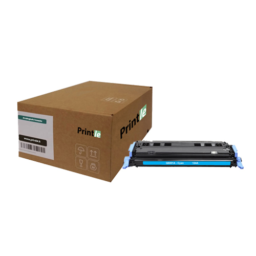 HP 124A (Q6001A) cyan/žydra 2000psl (Printle)  (su mikroschema)