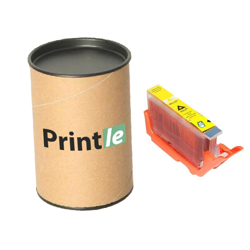 Canon CLI-581YXXL (1997C001) kasetė geltona 10,5ml (Printle) CLI-581 (su mikroschema)