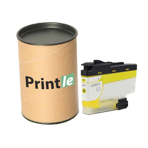 Brother LC-3237Y kasetė geltona/yellow 1580psl (Printle) LC3237Y (su mikroschema)