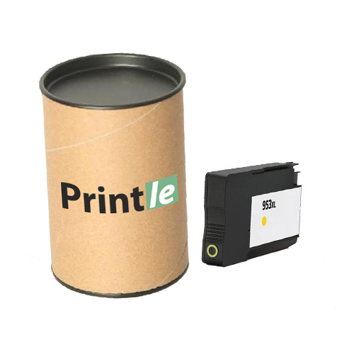 HP 953XL (F6U18AE) kasetė geltona/yellow 1600psl (Printle)  (su mikroschema)