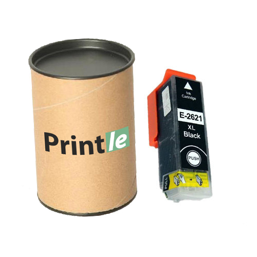 Epson T26XL (C13T26214012) kasetė juoda/black 500psl (Printle)  (su mikroschema)