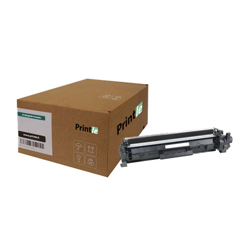 HP 17A (CF217A) kasetė juoda 1600psl (Printle)  (su mikroschema)