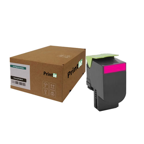 Lexmark 74C2HME kasetė raudona/magenta 12000psl (Printle)  (su mikroschema)