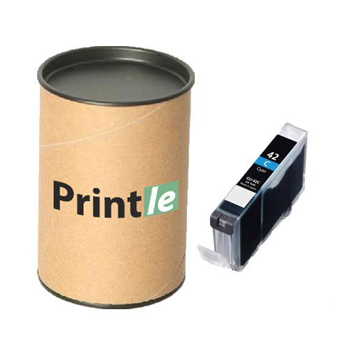 Canon CLI-42C (6385B001) kasetė cyan 13.4ml (Printle) CLI42C (su mikroschema)