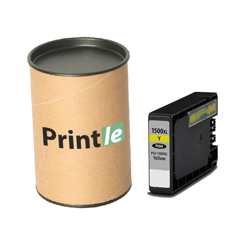 Canon PGI-1500XLY (9195B001) kasetė geltona 1030psl (Printle) PGI-1500 (su mikroschema)
