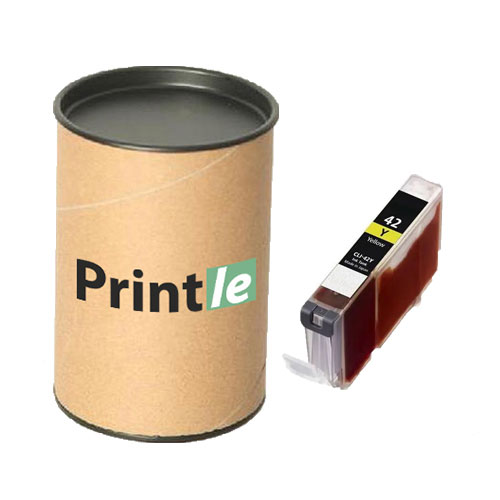 Canon CLI-42Y (6387B001) kasetė yellow 13.4ml (Printle) CLI42Y (su mikroschema)