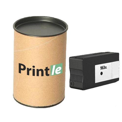 HP 963XL (3JA30AE) kasetė juoda/black 2170psl (Printle)  (su mikroschema)