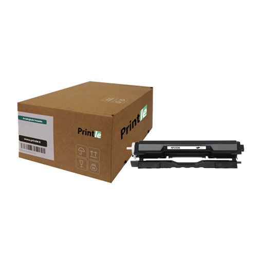 HP 33A (CF233A) kasetė juoda/black 2300psl (Printle)  (su mikroschema)