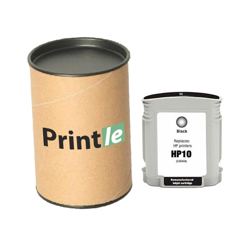 HP 10 (C4844A) kasetė juoda/black 2200psl (Printle)  (su mikroschema)