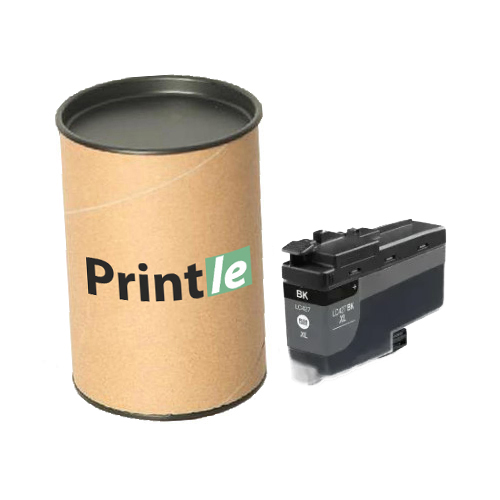 Brother LC-427XLBK kasetė juoda/black 124ml (Printle) LC427XL (su mikroschema)