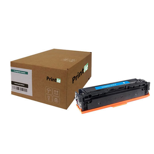 HP 201A (CF401A) kasetė mėlyna/cyan 1400psl (Printle)  (su mikroschema)