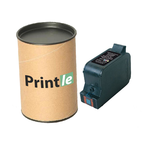 HP 17 (C6625A) kasetė spalvota/color 1060psl (Printle)  (su mikroschema)