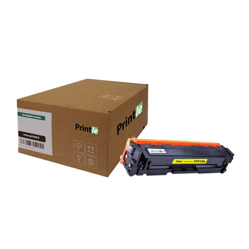 HP 204A (CF512A) kasetė geltona/yellow 900psl (Printle)  (su mikroschema)