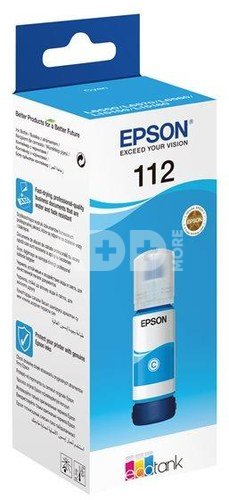 Epson EcoTank 112 Pigment Cyan ink bottle