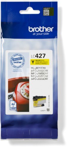 Brother LC427Y Ink Cartridge, Yellow