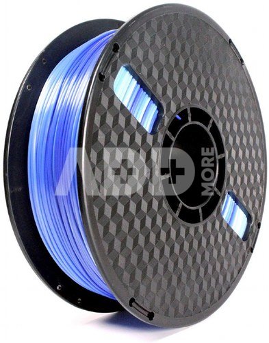 Flashforge Filament, PLA Silk Ice 3DP-PLA-SK-01-ICE	 1.75 mm diameter, 1kg/spool, Ice blue + Dark blue