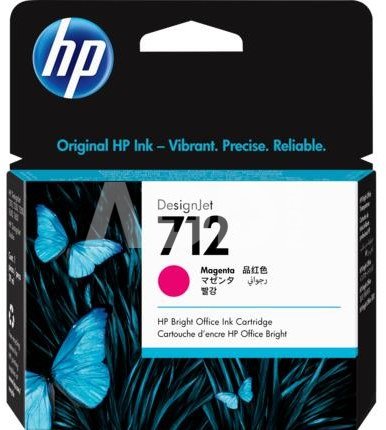INK CARTRIDGE MAGENTA NO.712/29ML 3ED68A HP