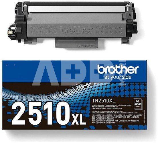 Brother TN-2510XL Toner Cartridge, Black