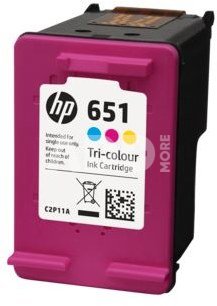 HP 651 Ink Cartridge Tri-color