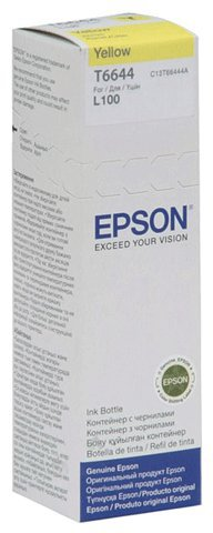 Rašalo kasetė Epson T6644 bottle 70ml, Yellow