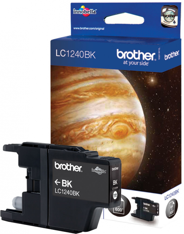Rašalo kasetė Brother LC1240BK, Black