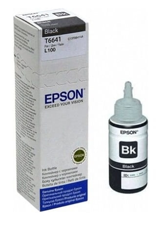 Rašalo kasetė Epson T6641 bottle 70ml, Black