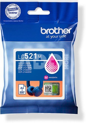 Brother LC521M | Ink Cartridges | Magenta