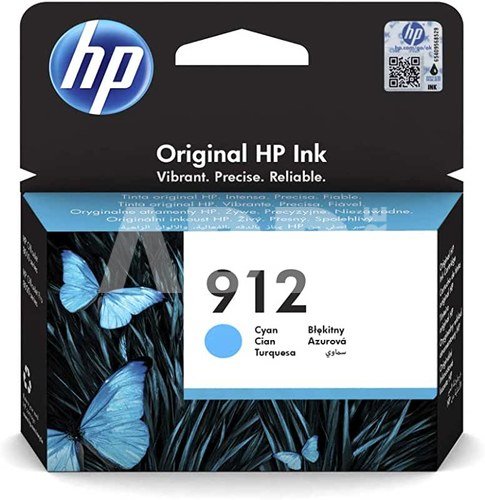 HP Inc. HP 912 Cyan Ink 3YL77AE